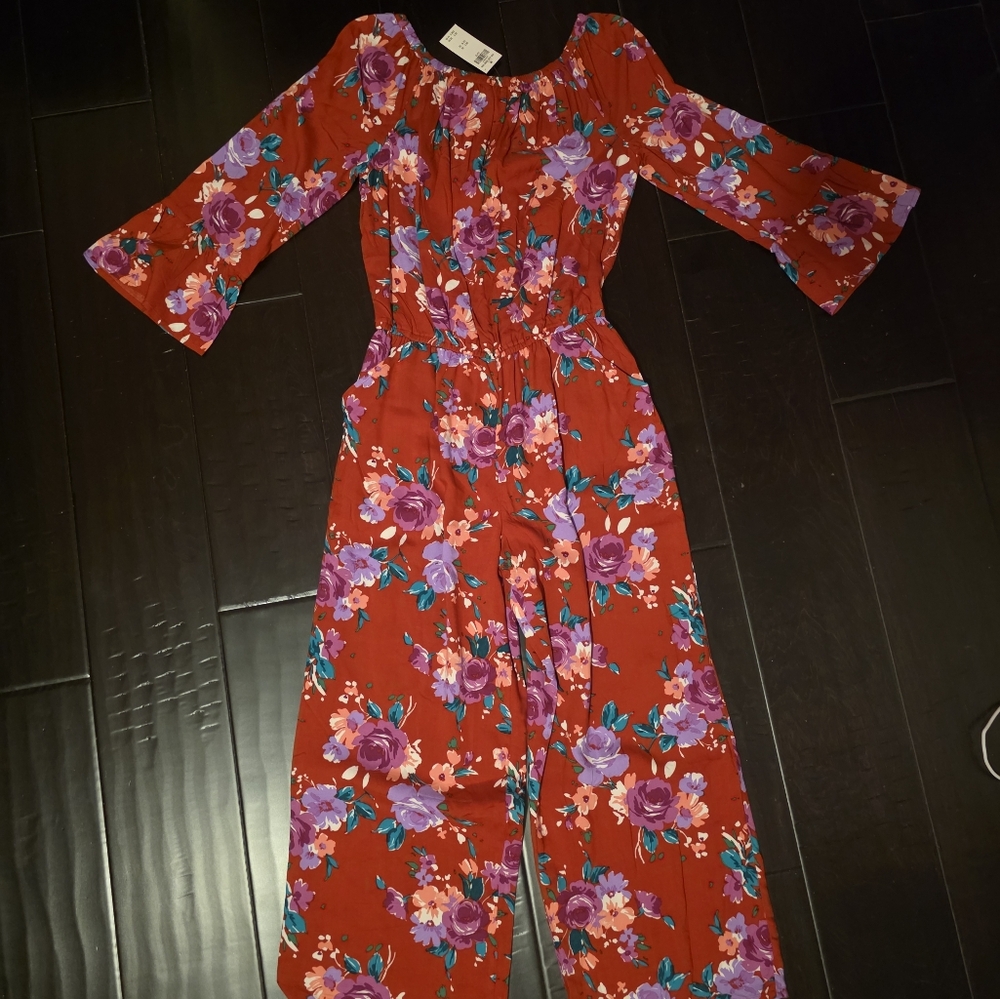 Abercromie Floral Romper